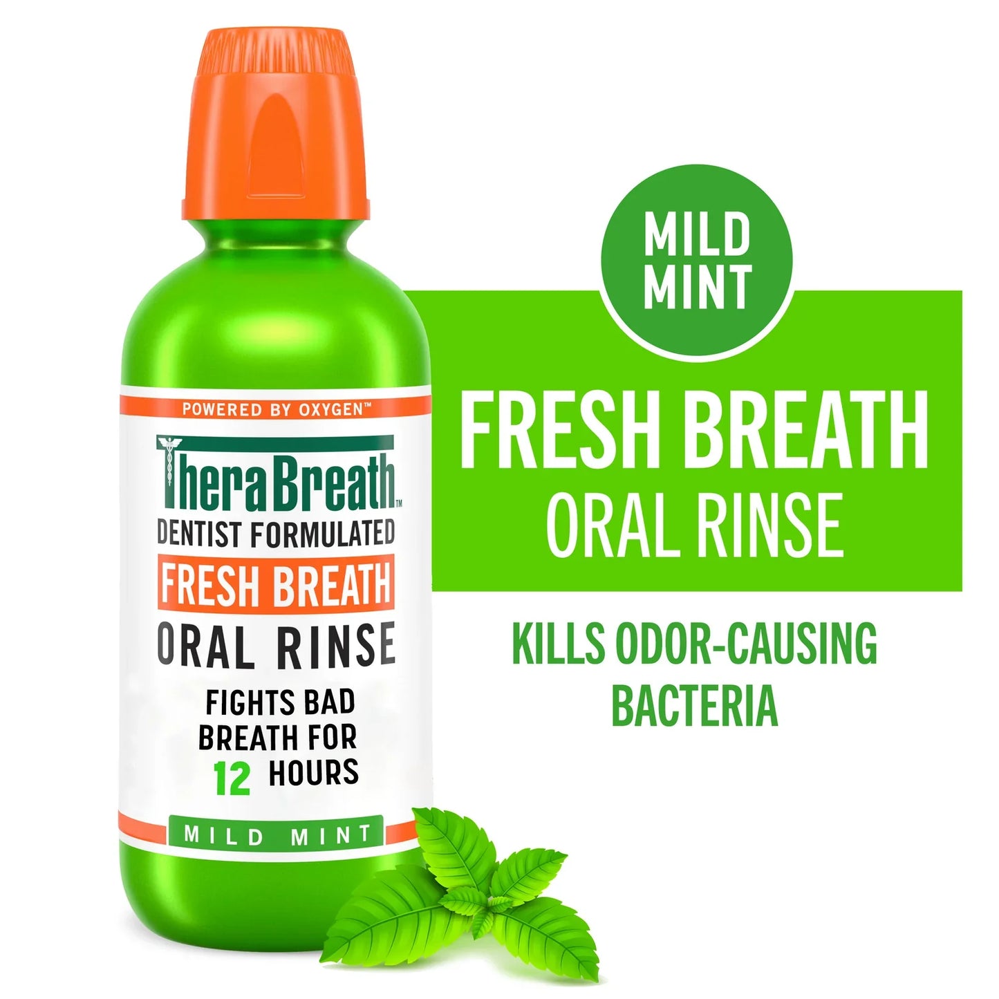 Therabreath Fresh Breath Oral Rinse - Mild Mint